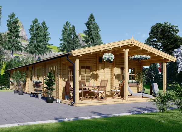 Casa de madera BOSTON (66 mm), 6x19 m, 114 m² avp.ui.product_images.thumbnail 1