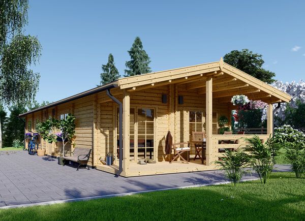 Casa de madera AVON (66 mm), 6x15 m, 90 m² avp.ui.product_images.thumbnail 1