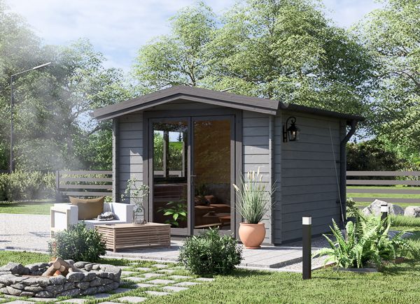 Caseta de jardín de madera ADAM (44 mm), 3x3 m, 9 m² avp.ui.product_images.thumbnail 1
