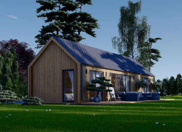 Casa de madera ADALINE (34 mm + revestimiento), 50 m² avp.ui.product_images.thumbnail 1