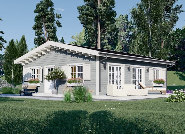 Casa de madera ALICE S (44 mm + revestimiento), 63 m² avp.ui.product_images.thumbnail 1