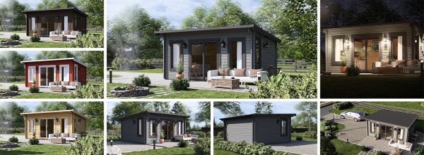 Caseta de jardín de madera ESSEX (34 mm), 5x4 m, 18 m²
