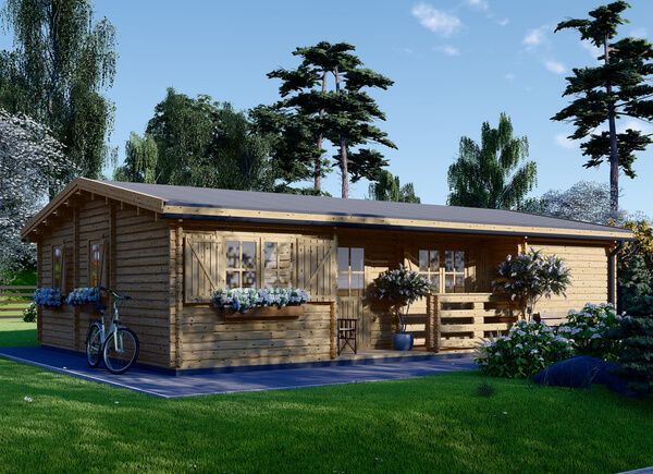 Casa de madera UZES (44 mm), 70 m² avp.ui.product_images.thumbnail 1