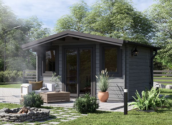 Caseta de jardín de madera OLYMP (44 mm), 4x3 m, 12 m² avp.ui.product_images.thumbnail 1