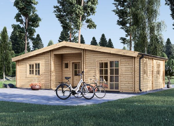 Casa de madera FILL S (34+34 mm), 60 m² avp.ui.product_images.thumbnail 1