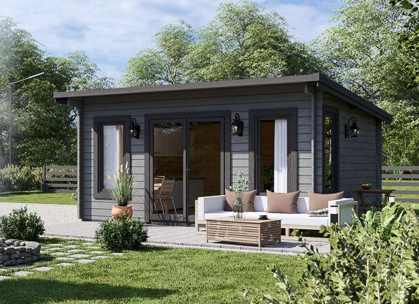 Caseta de jardín de madera ESSEX (44 mm), 5x4 m, 20 m² avp.ui.product_images.thumbnail 1