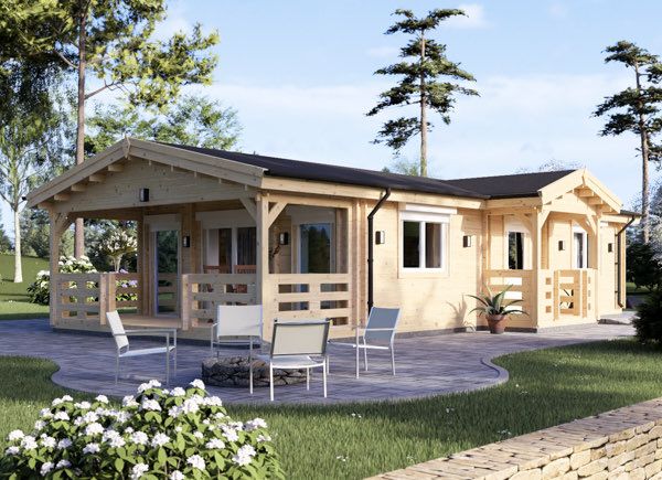 B-Ware: La casa DONNA S (Aislada PLUS, 44+44 mm), 63 m² + 11.5 m² porche avp.ui.product_images.thumbnail 1