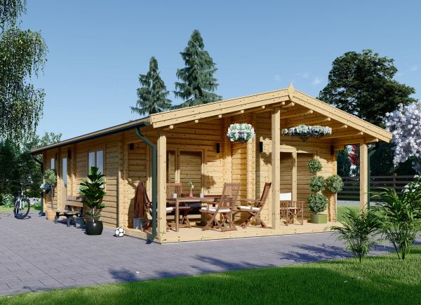 Casa de madera MEGAN (66 mm), 6x10 m, 60 m² avp.ui.product_images.thumbnail 1