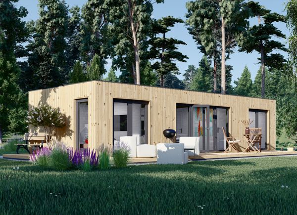 Esta casa prefabricada cuesta solo 4.100 euros, tiene 36 metros cuadrados, dormitorio, baño y más 3 Merca2.es A lo mejor, el modelo se apellida como tú