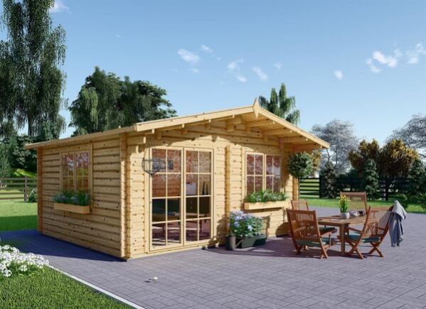 Caseta de jardín de madera WISSOUS (44 mm), 5x6 m, 30 m² avp.ui.product_images.thumbnail 1