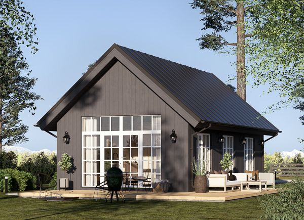 Casa prefabricada para vivir ARIELLE PV (Aislada PLUS, 44 mm + revestimiento), 44 m² avp.ui.product_images.thumbnail 1