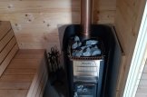 Sauna de exterior ELDA (44 mm), 2x2 m, 4 m² customer 3