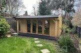 Caseta de jardín de madera EMMY S (Aislada, 34 mm + revestimiento), 5x3 m, 15 m² customer 2