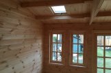 Caseta de jardín de madera DEVON (Aislada, 44+44 mm), 6x4 m, 24 m² customer 3