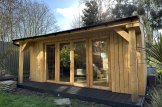 Caseta de jardín de madera EMMY S (Aislada, 34 mm + revestimiento), 5x3 m, 15 m² customer 1